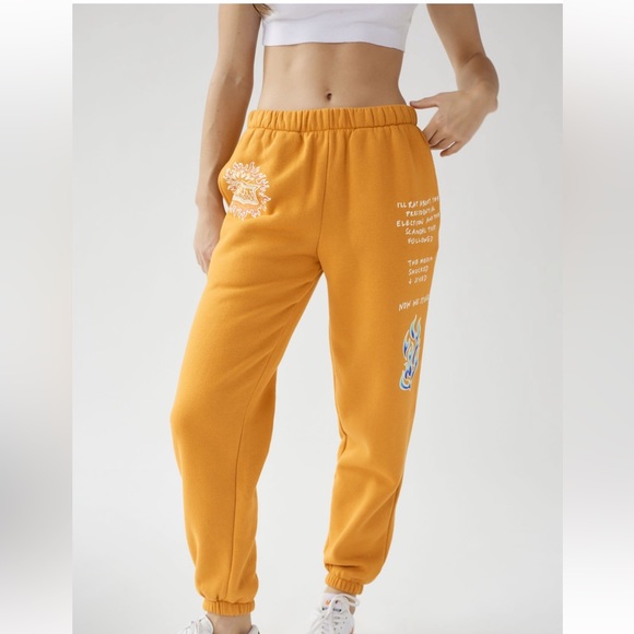 NWT Urban Outfitters X Outkast Flame Joggers Sweatpants - Picture 2 of 16
